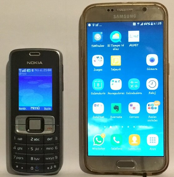 Dos de los mejores teléfonos móviles para mayores